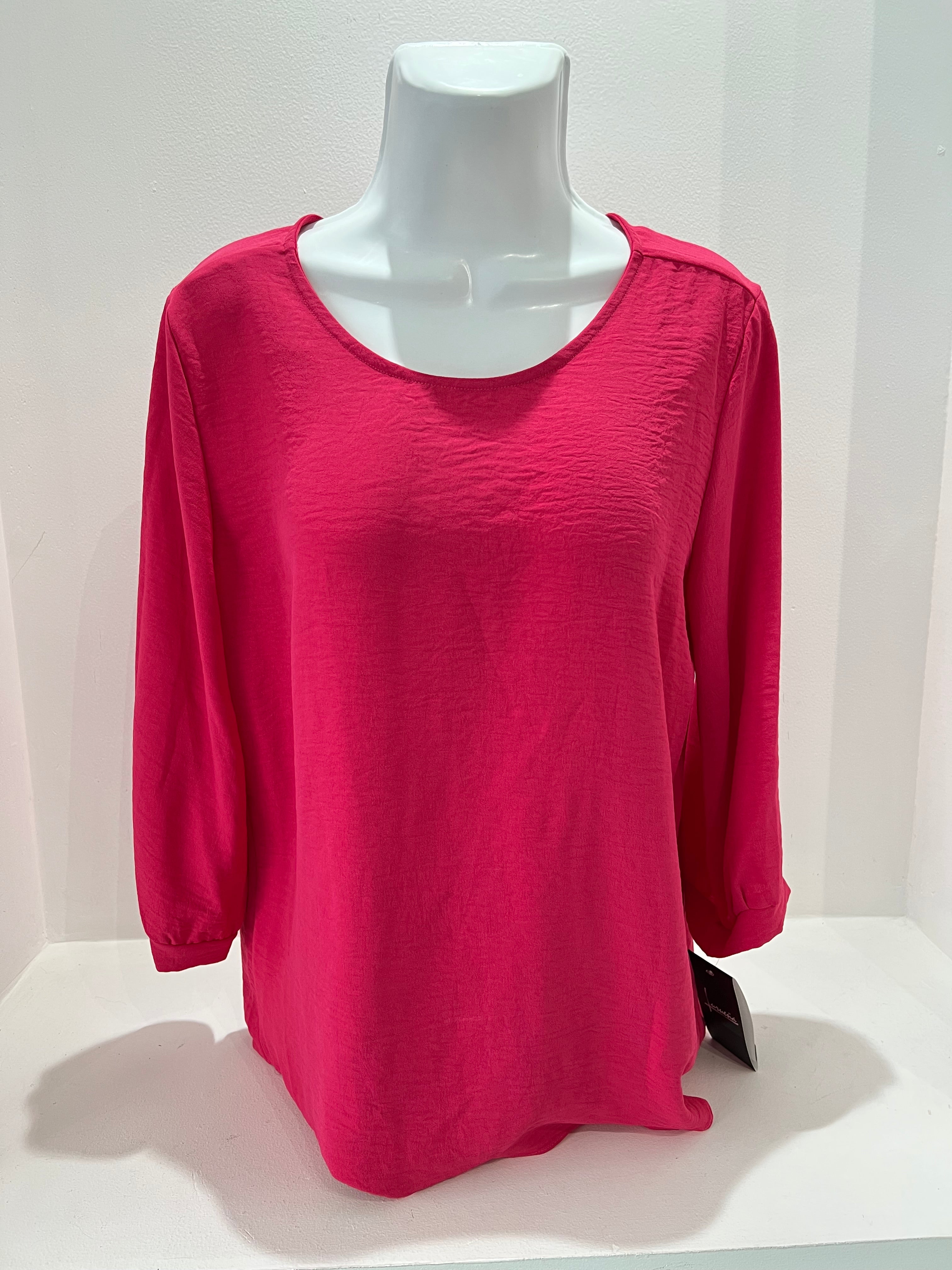 BLUSA AZUL REY / ROSA / ROJO / VERDE