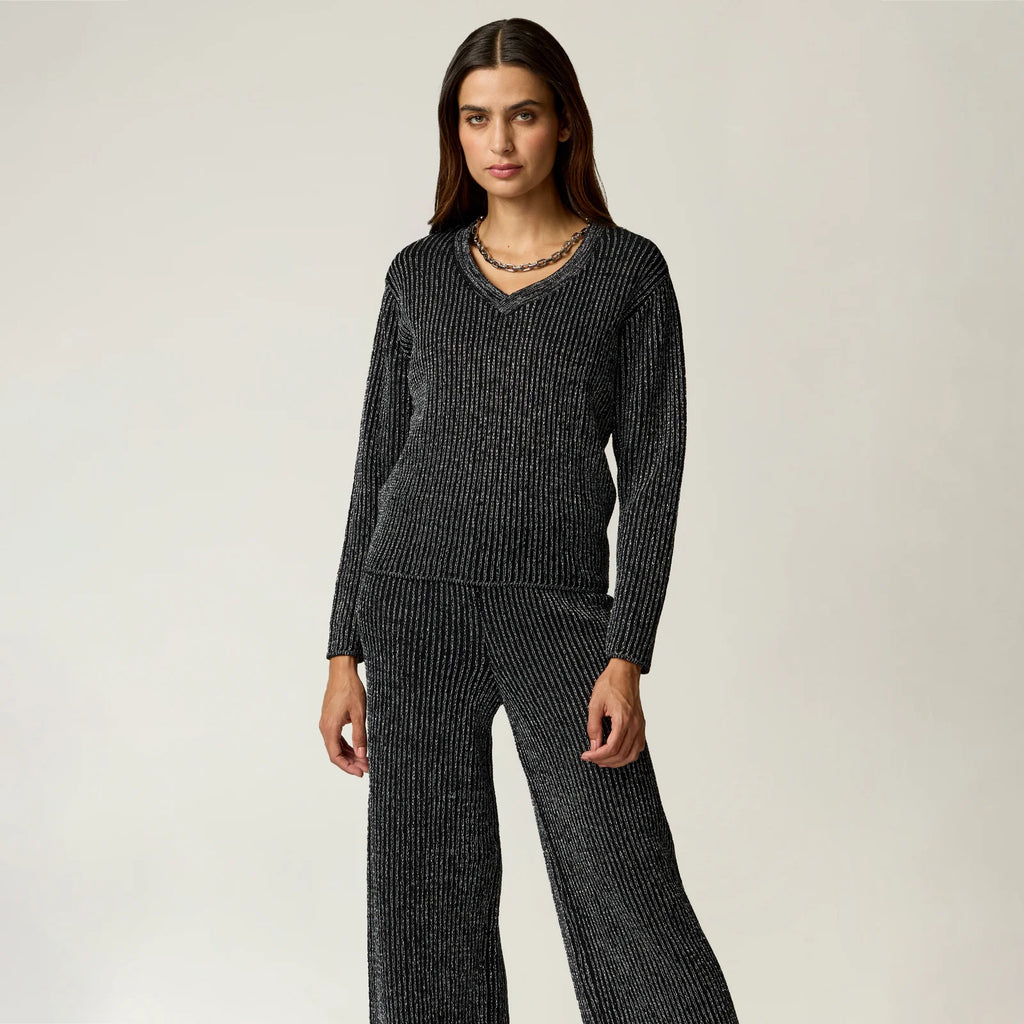 SUÉTER TEJIDO NEGRO R22545