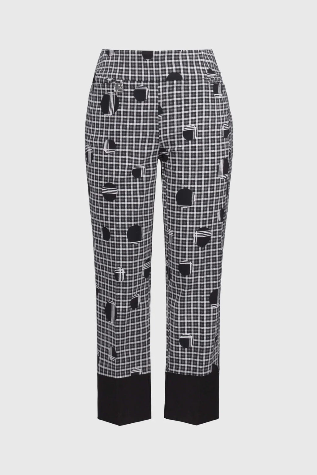 PANTALÓN NEGRO ESTAMPADO 251210