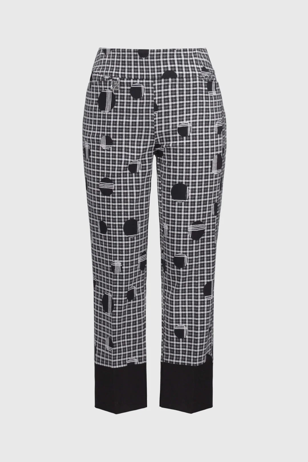 PANTALÓN NEGRO ESTAMPADO 251210