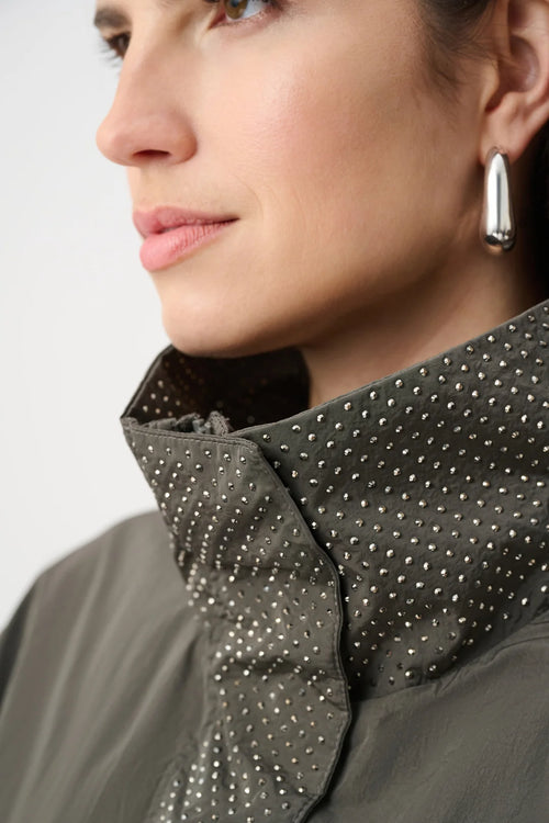 CHAQUETA VERDE OLIVO 263633