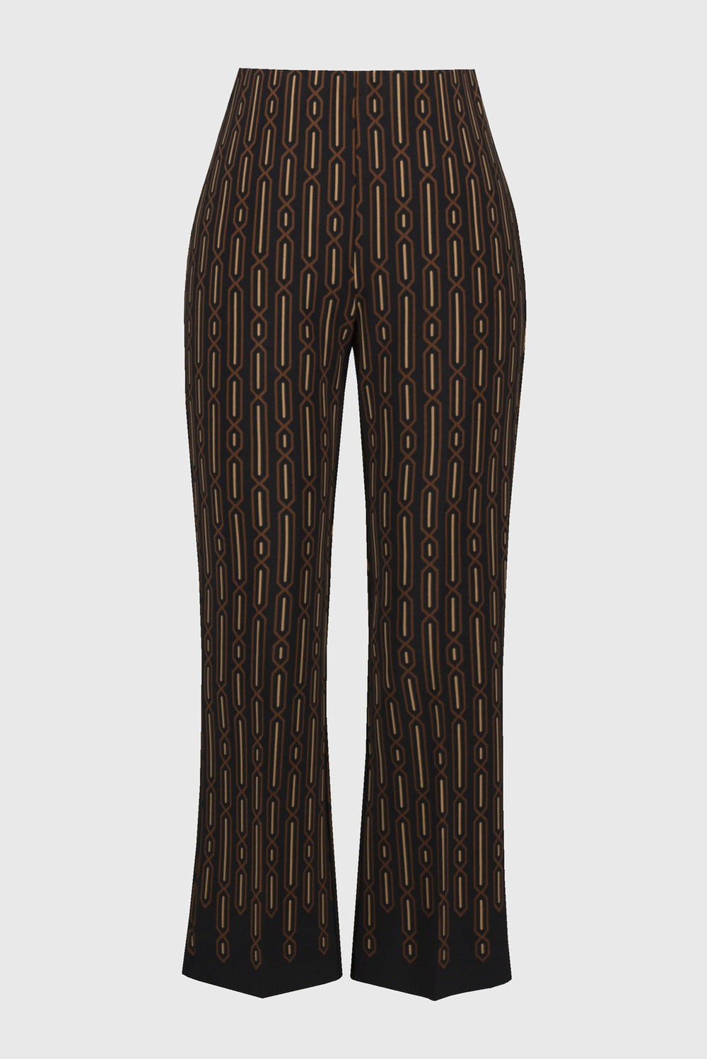 PANTALÓN ESTAMPADO TONOS OCRE 244148