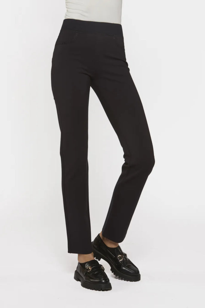 PANTALÓN NEGRO/CAFE 224703
