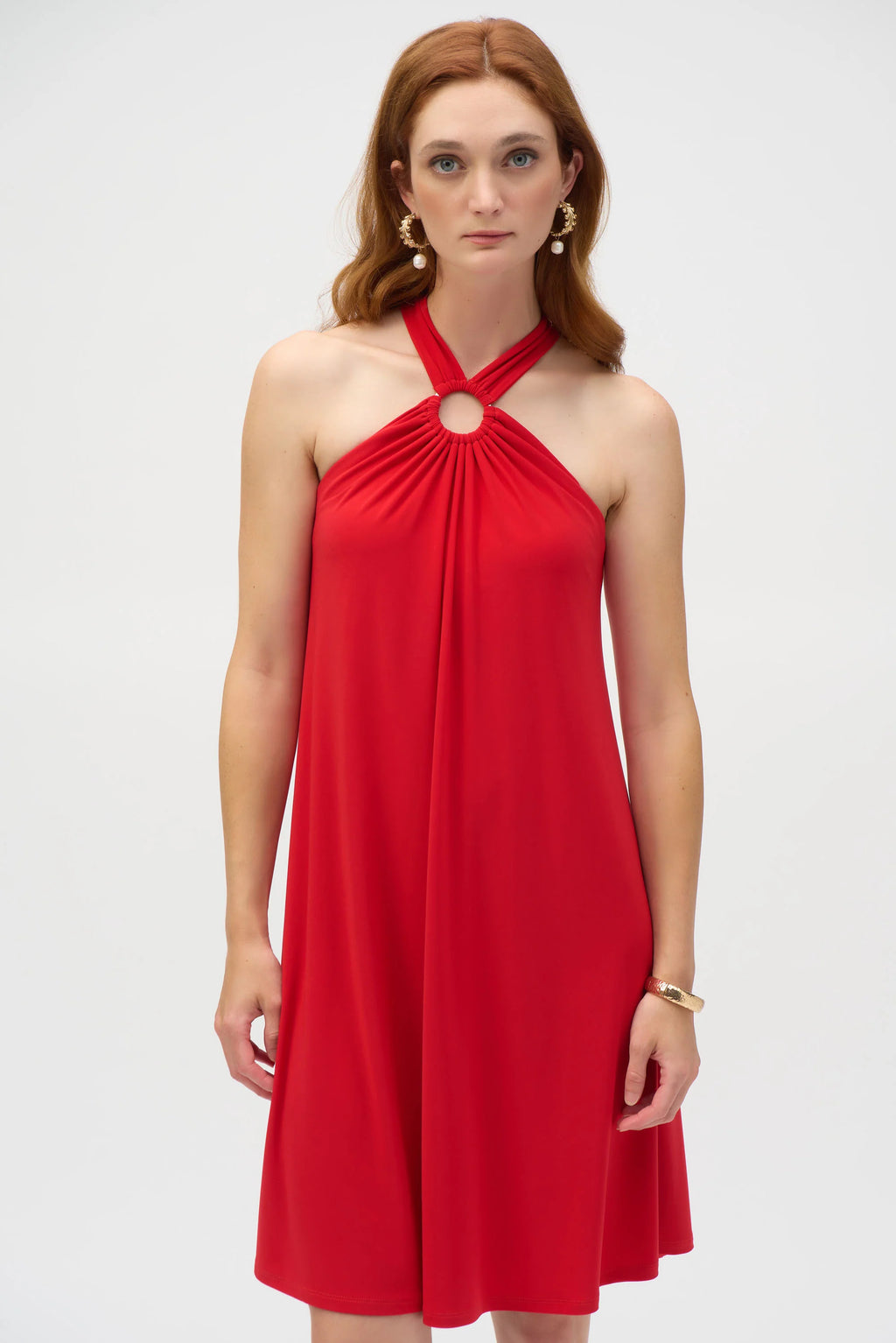VESTIDO CORTO ROJO 252090