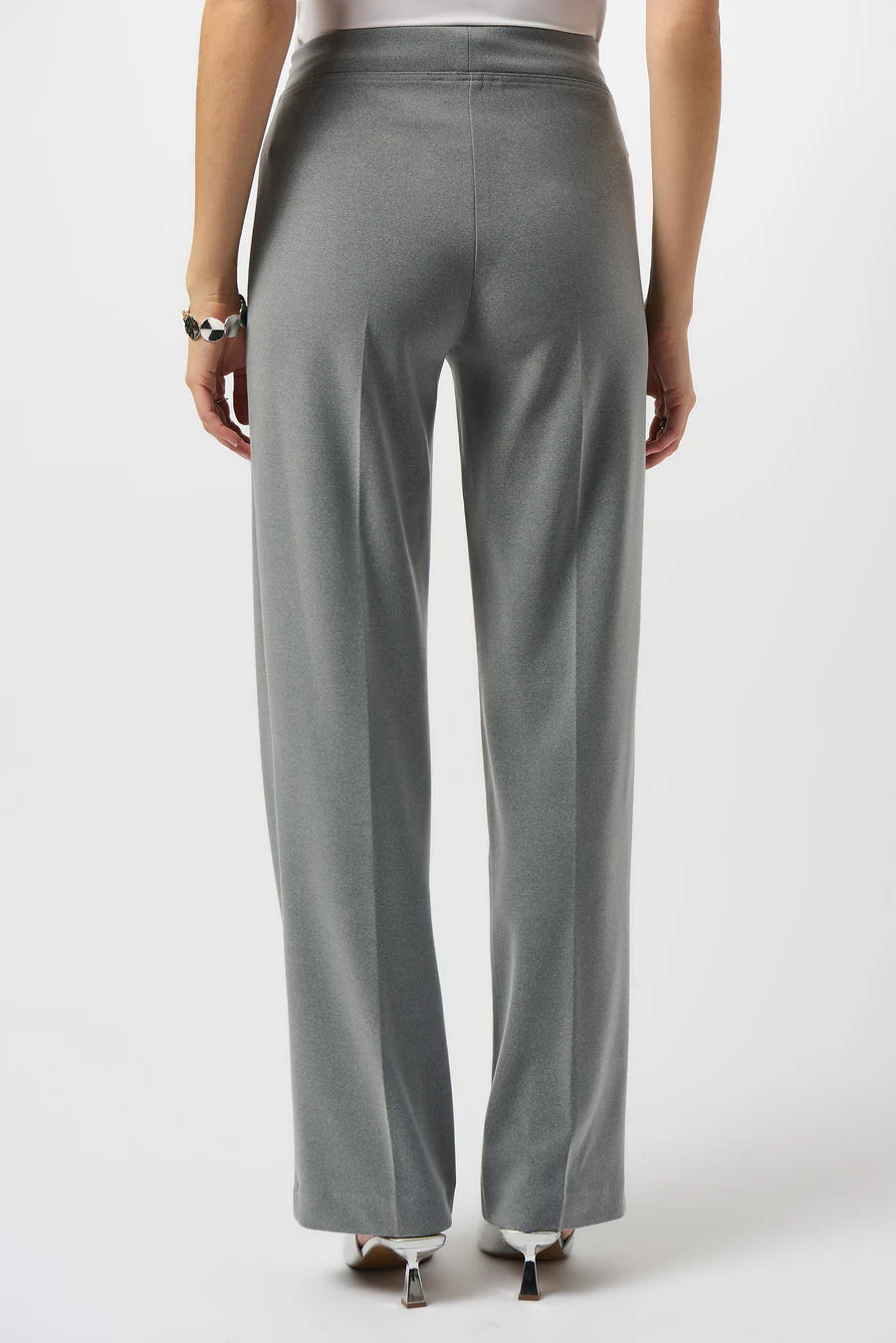 PANTALÓN GRIS PIERNA ANCHA 253303