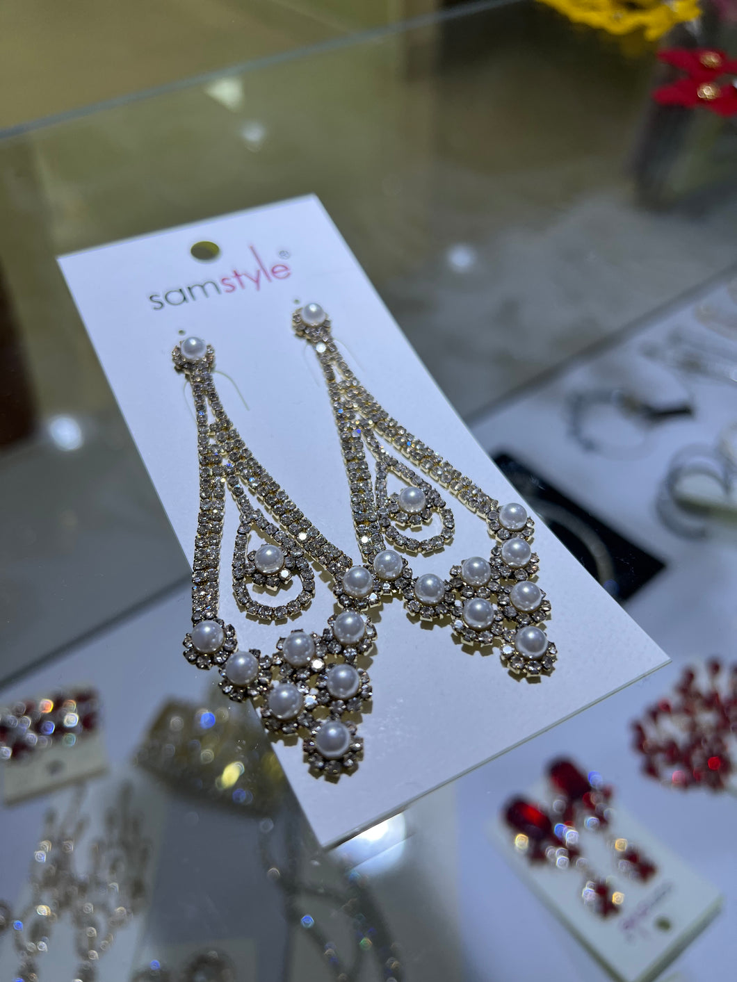 ARETES LARGOS PLATA