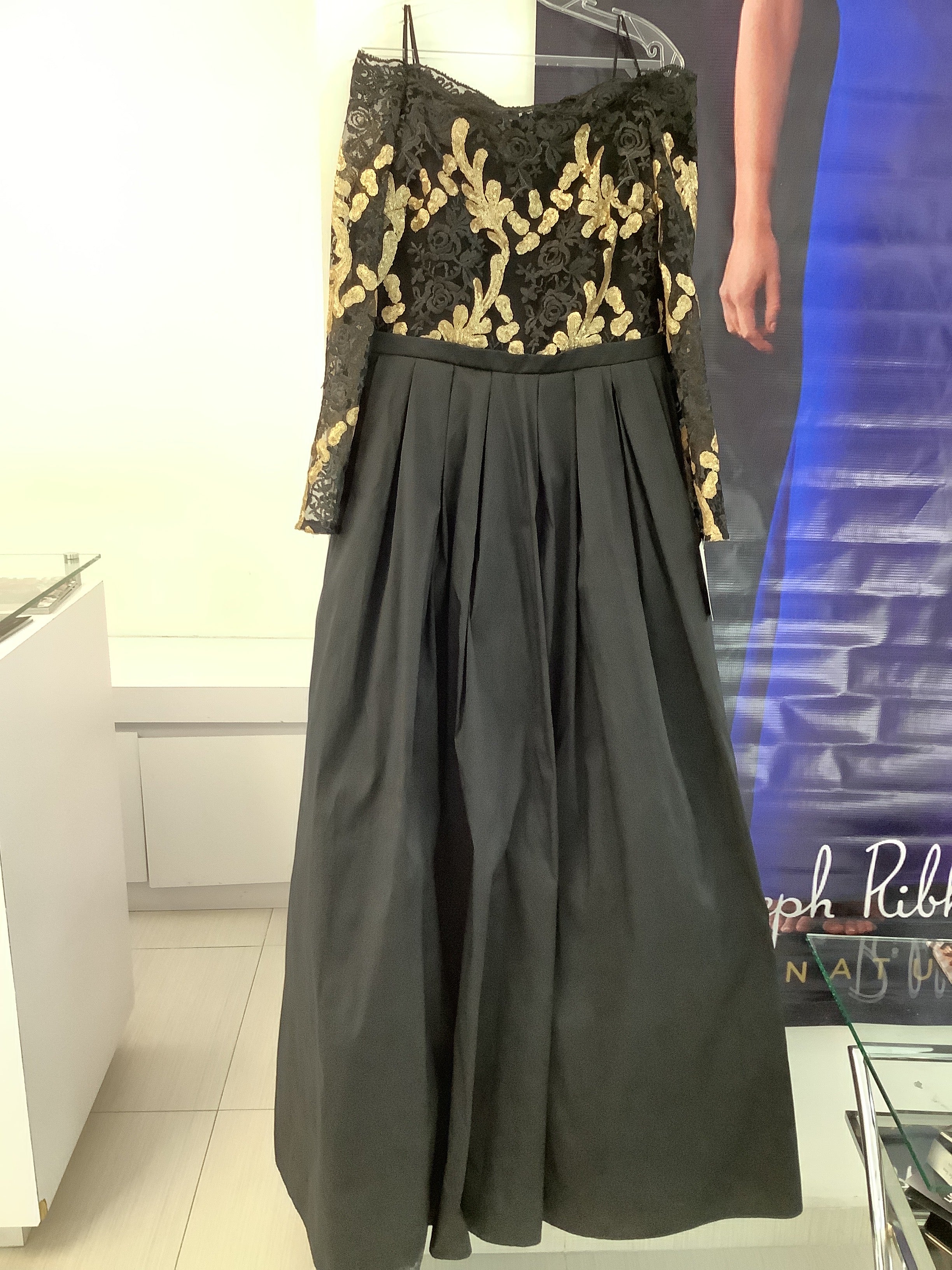 VESTIDO DE FIESTA NEGRO 1747x
