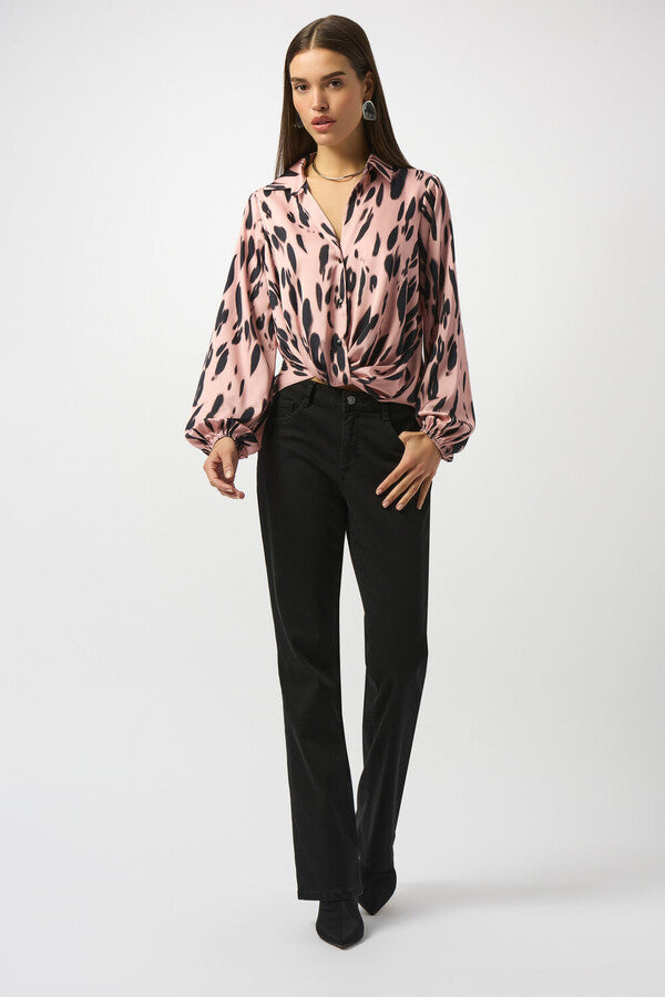 BLUSA ROSA ESTAMPADA 253059
