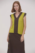 BLUSA VERDE LIMÓN 125630