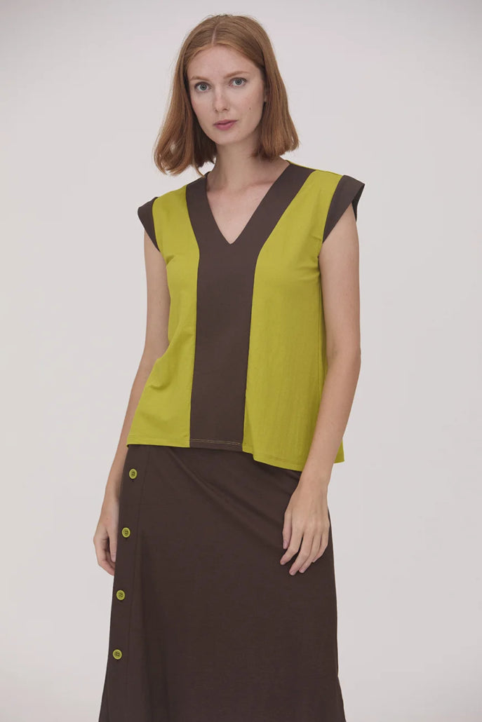 BLUSA VERDE LIMÓN 125630