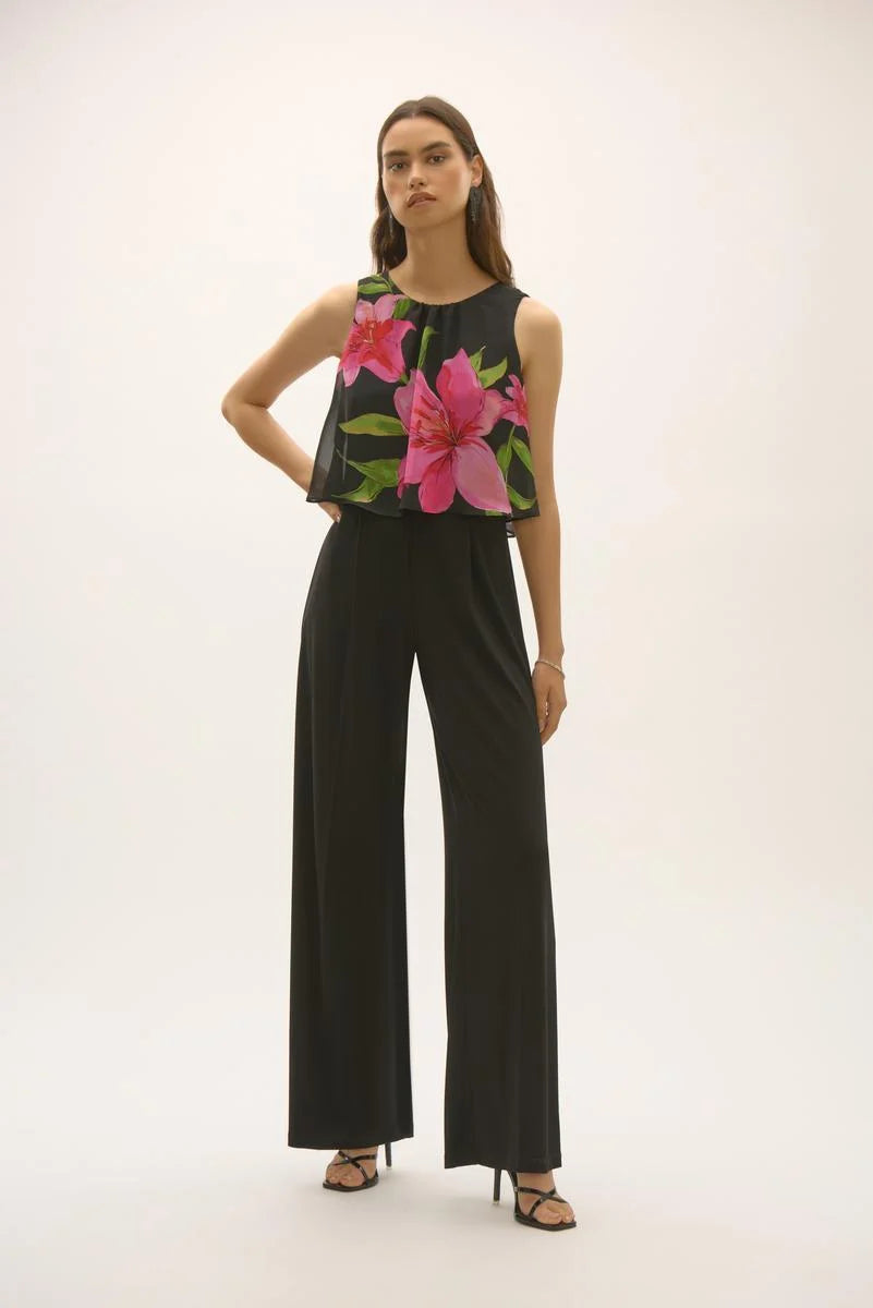 JUMPSUIT NEGRO ESTAMPADO 252704