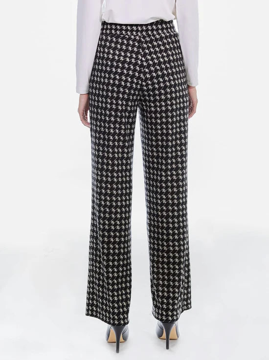 PANTALÓN NEGRO ESTAMPADO 224785