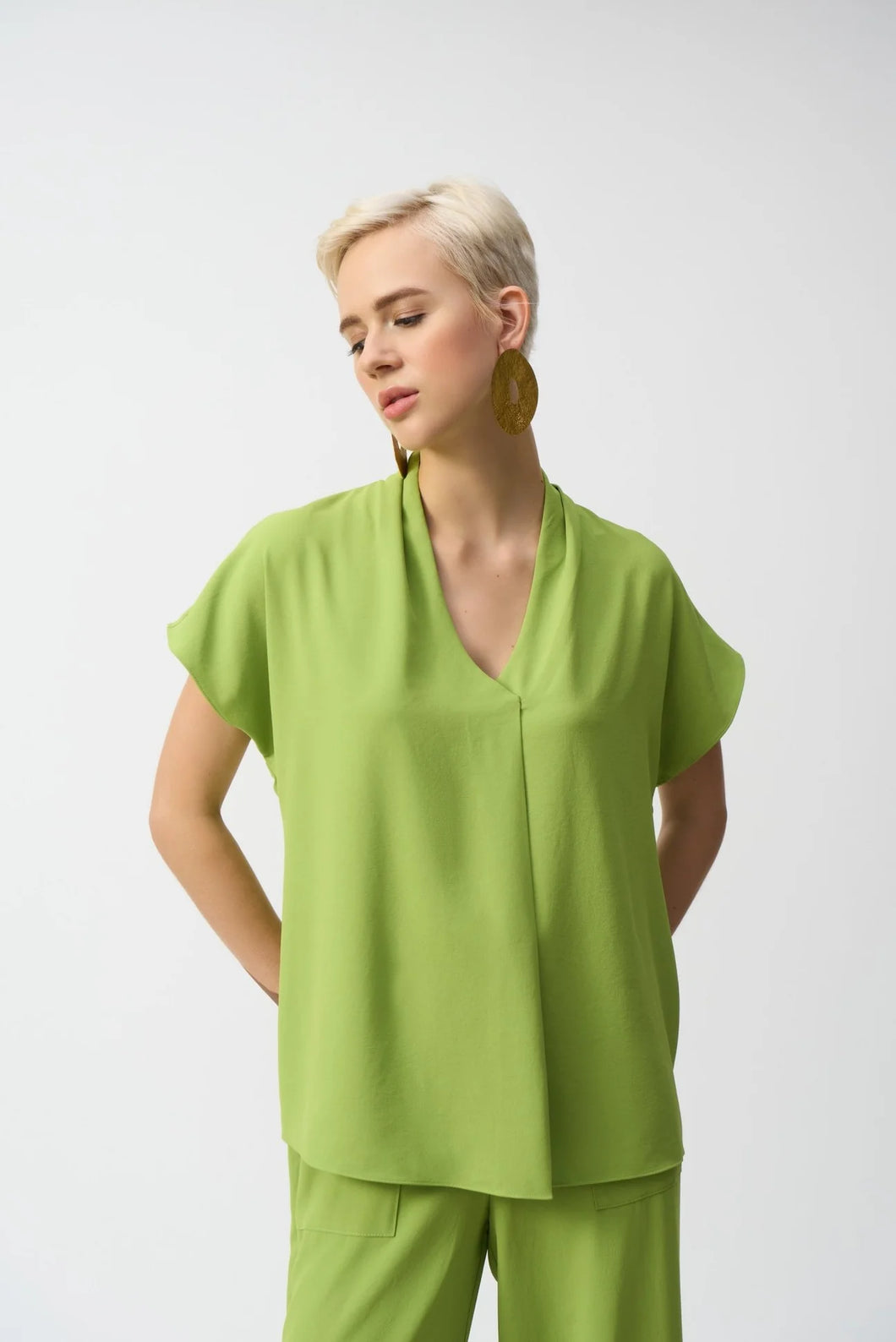 BLUSA VERDE LIMÓN 251087