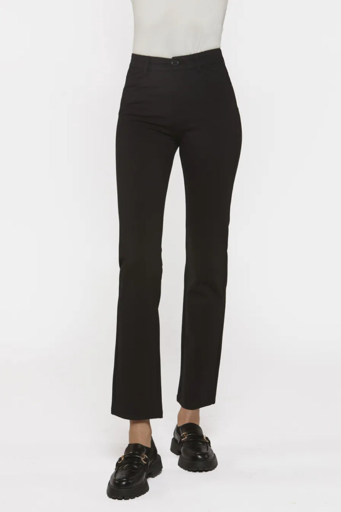 PANTALON JEANS NEGRO/VERDE 224702