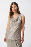 BLUSA ORO/PLATA 251081