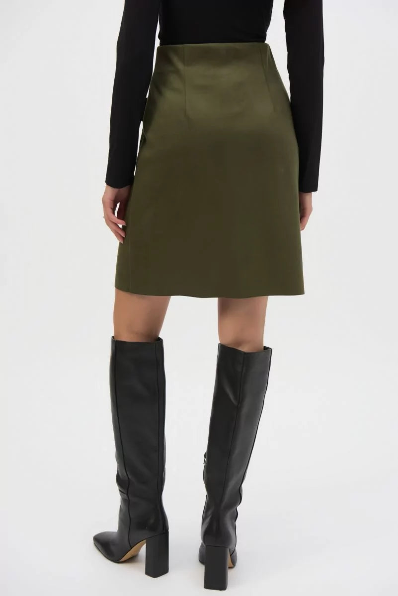 FALDA CORTA SHEDRON/VERDE IGUANA 243238