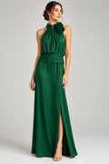 VESTIDO LARGO VERDE 57369