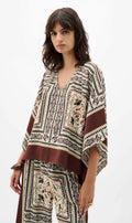 BLUSA BEIGE PRINT 262260