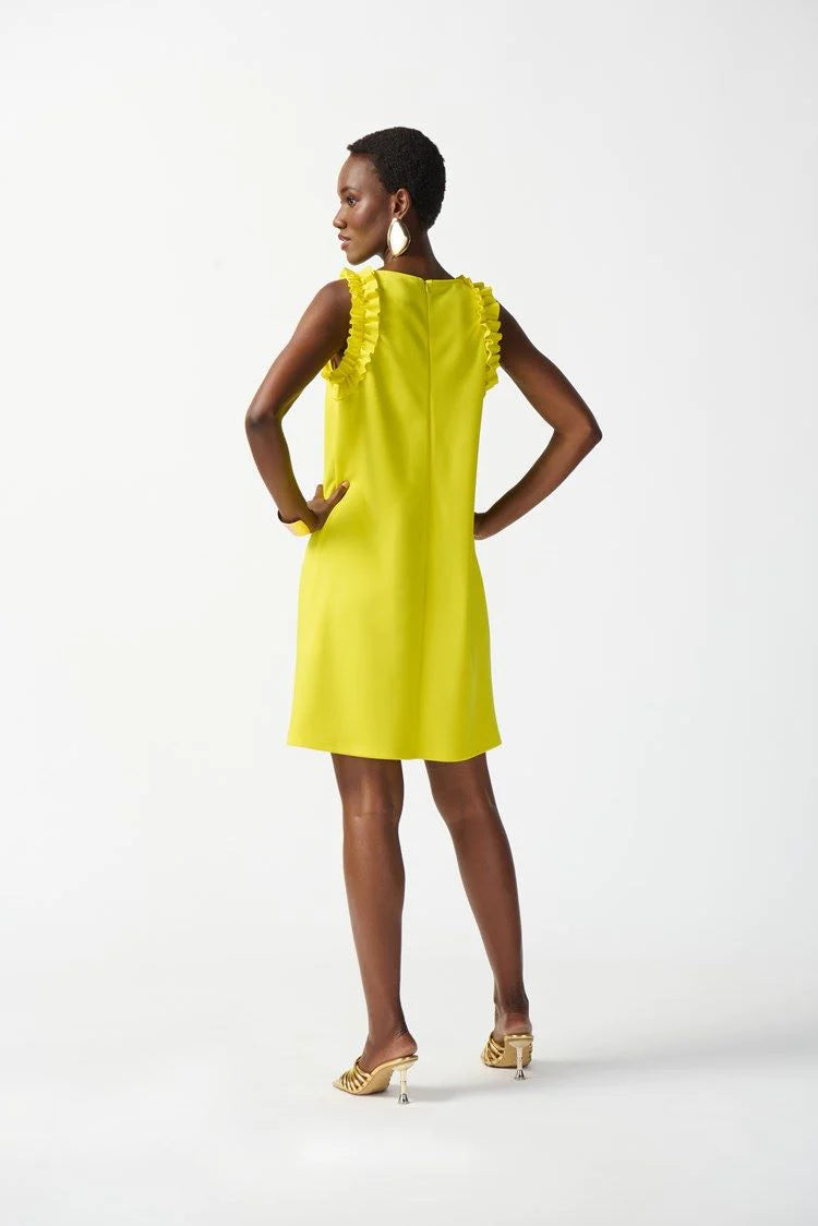 VESTIDO CORTO AMARILLO/FIUSCHA 242115