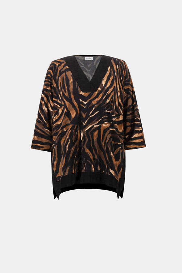 BLUSA CAFÉ ANIMAL PRINT 264227