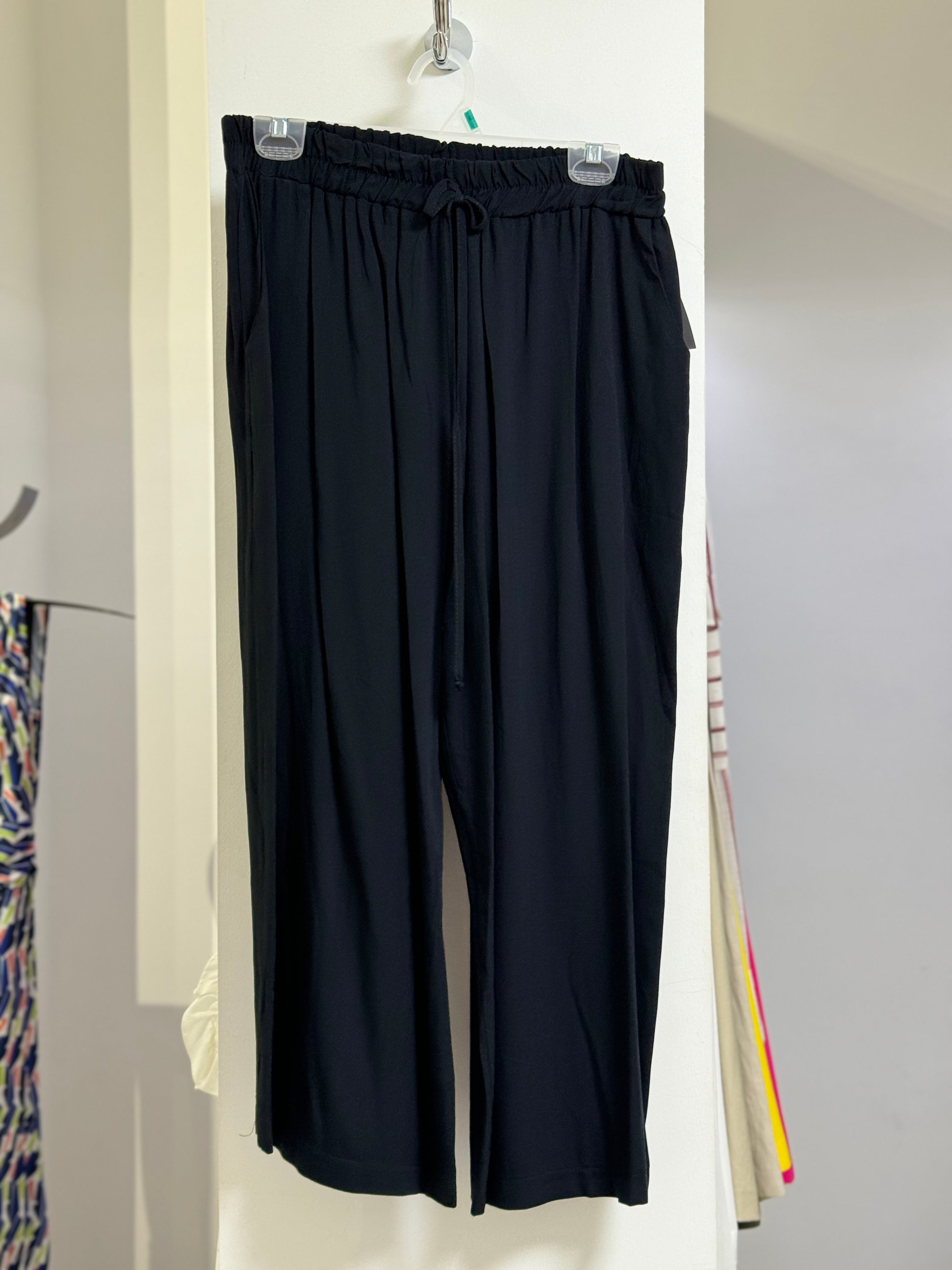 PANTALÓN CAPRI BEIGE/AZUL/NEGRO L35310