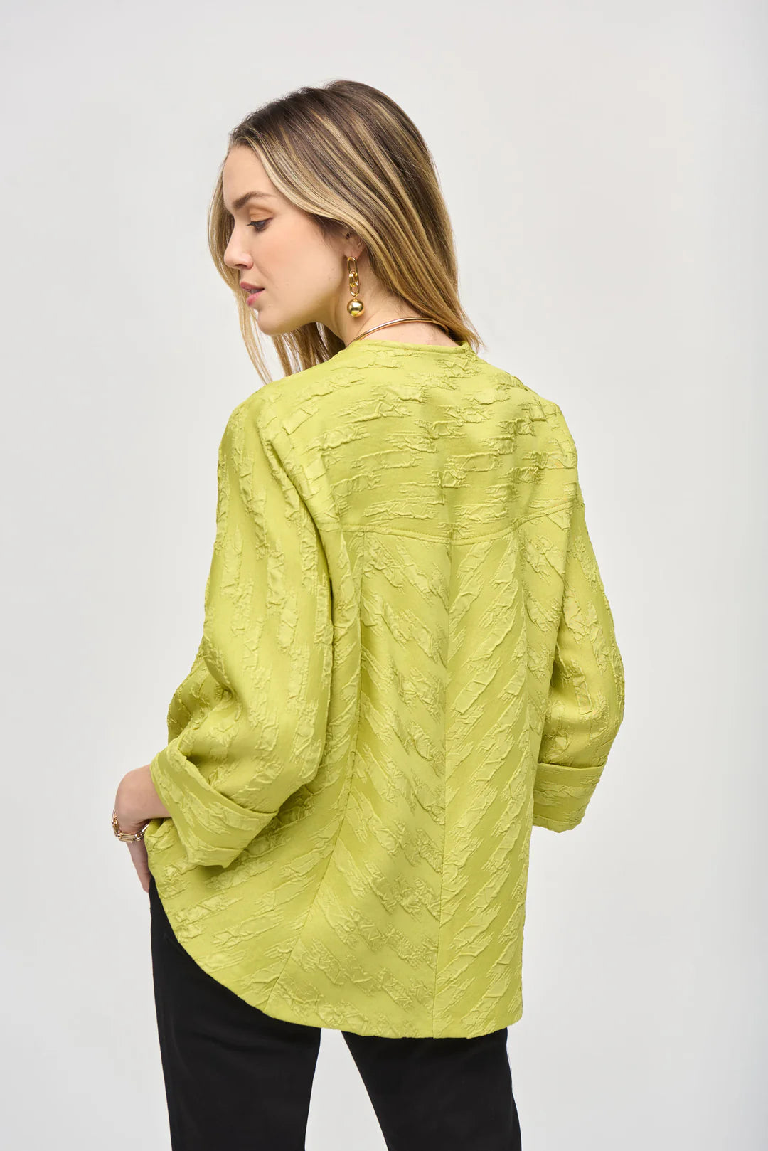SACO NEGRO/VERDE LIMÓN 243128