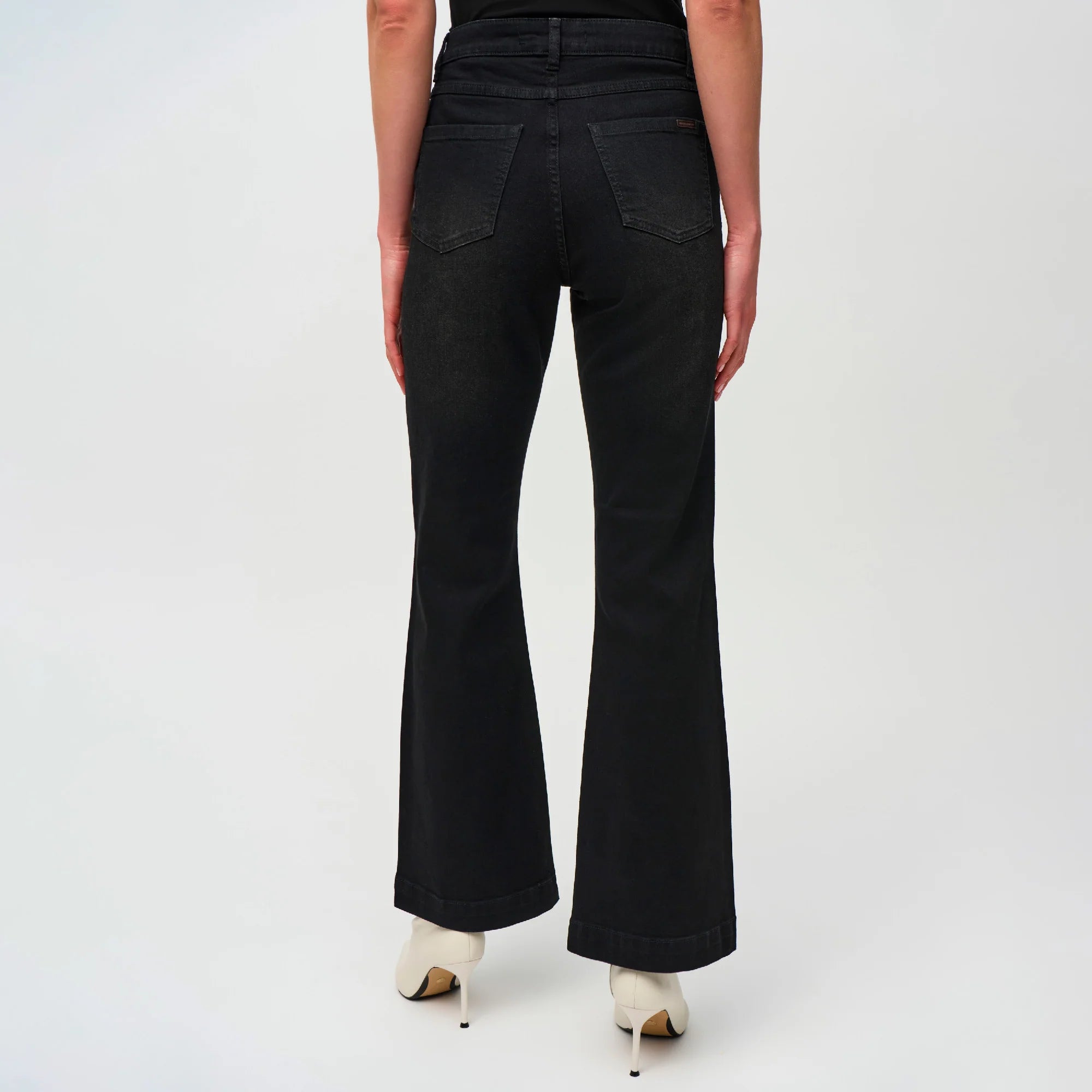 PANTALÓN JEANS NEGRO CAMPANA 244949