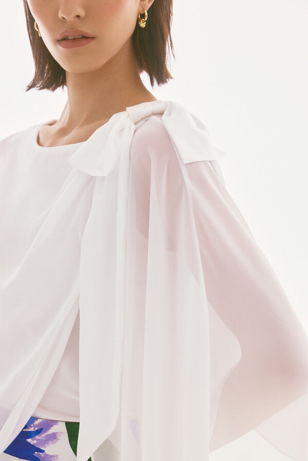 BLUSA BLANCA/FIUSCHA MOÑO 251739