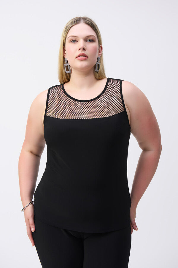 BLUSA NEGRA MESH 243757