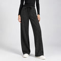 PANTALÓN TEJIDO NEGRO L35900