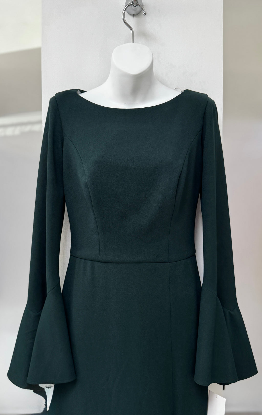 VESTIDO LARGO VERDE/NEGRO 57285