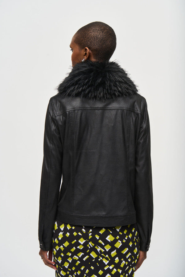 CHAQUETA VINIPIEL NEGRO 243907