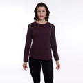 BLUSA MORADA/ROJA 9960