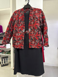 VESTIDO CORTO ROJO 9100