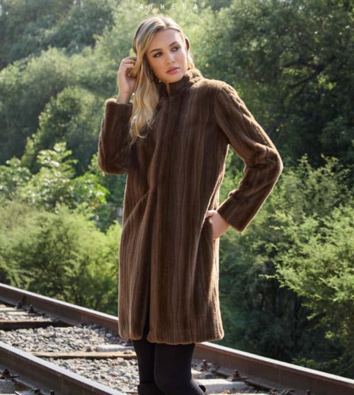 ABRIGO LARGO CAFÉ 224158