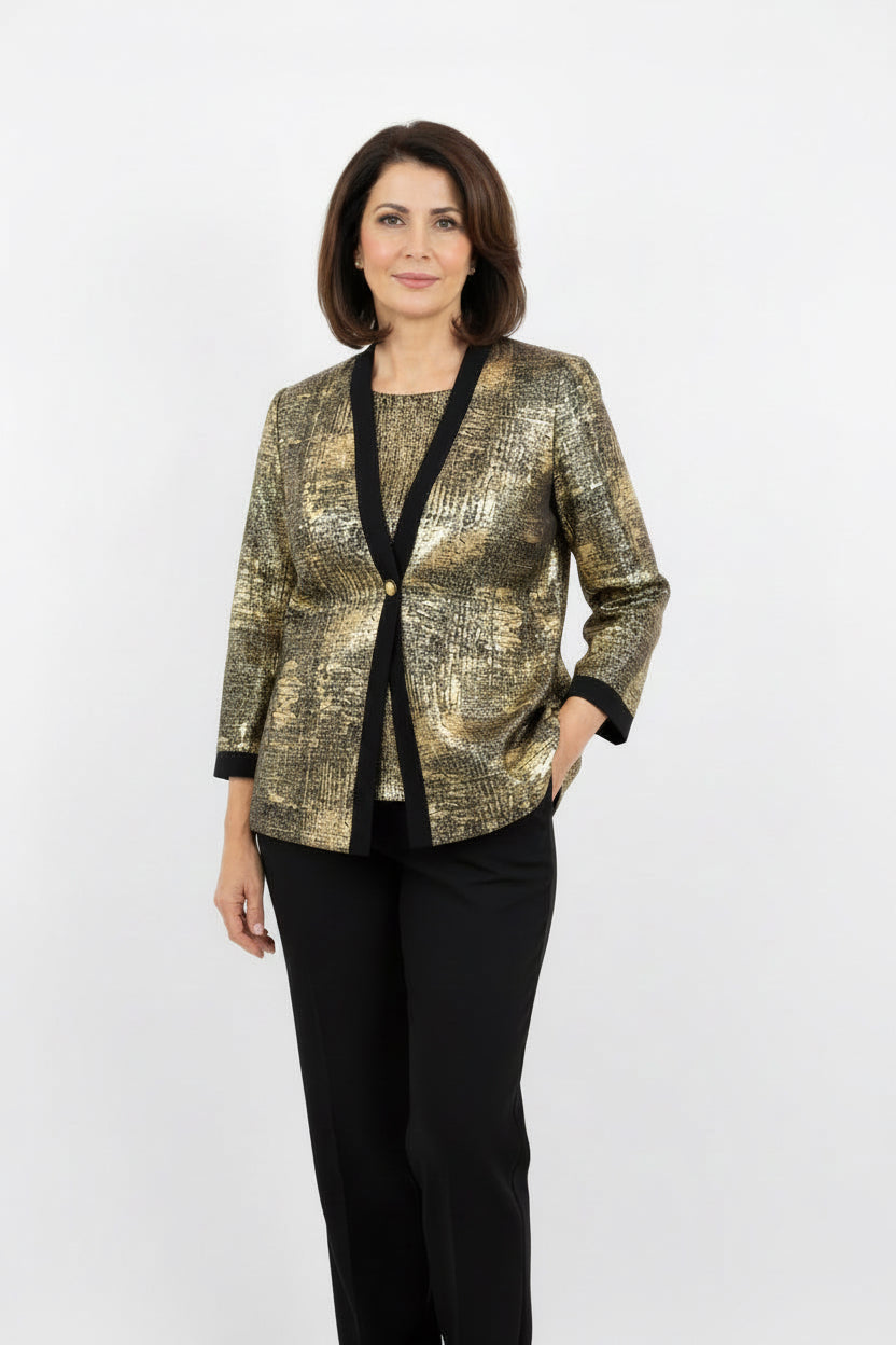 CONJUNTO DE PANTALÓN Y SACO 7080