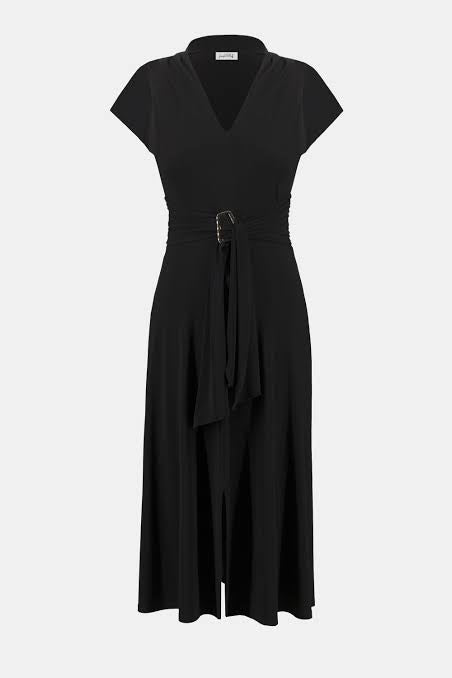 VESTIDO MIDI NEGRO 252091X