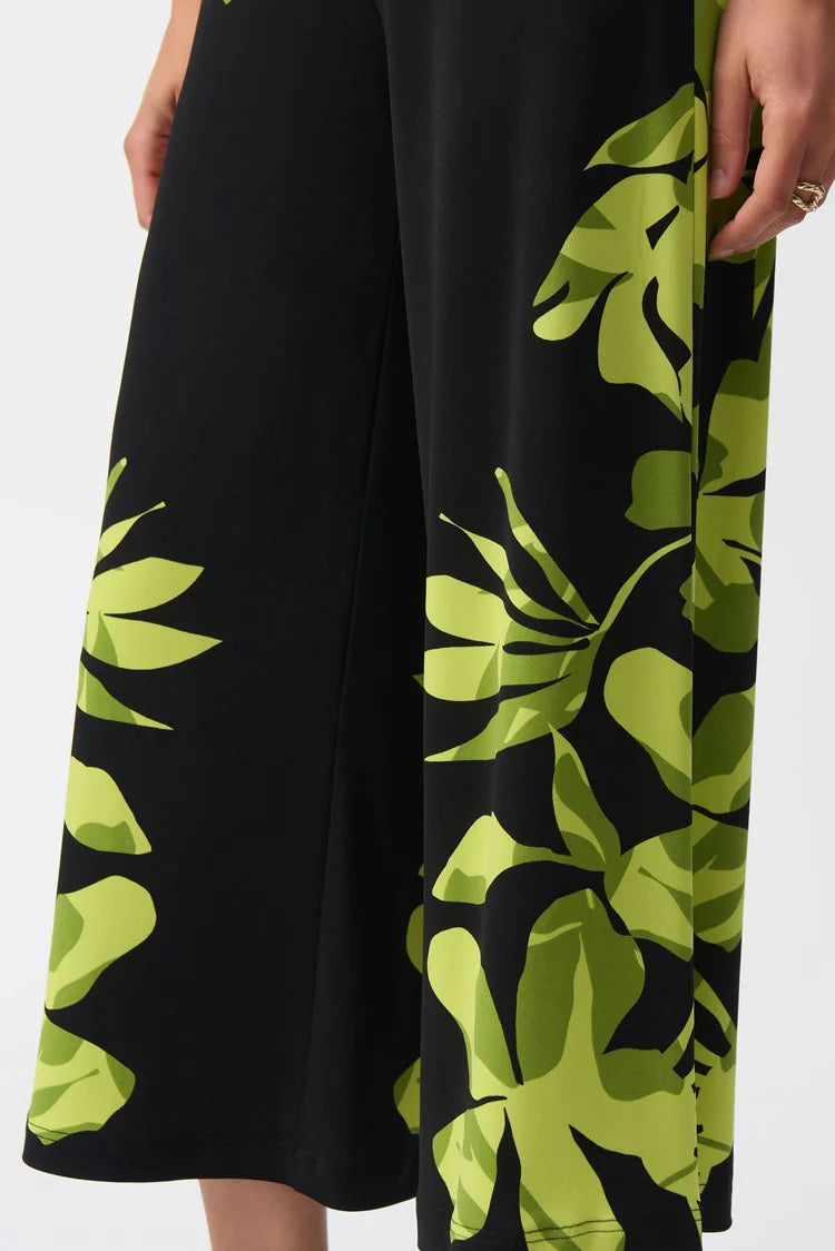 PANTALÓN NEGRO ESTAMPADO 251189