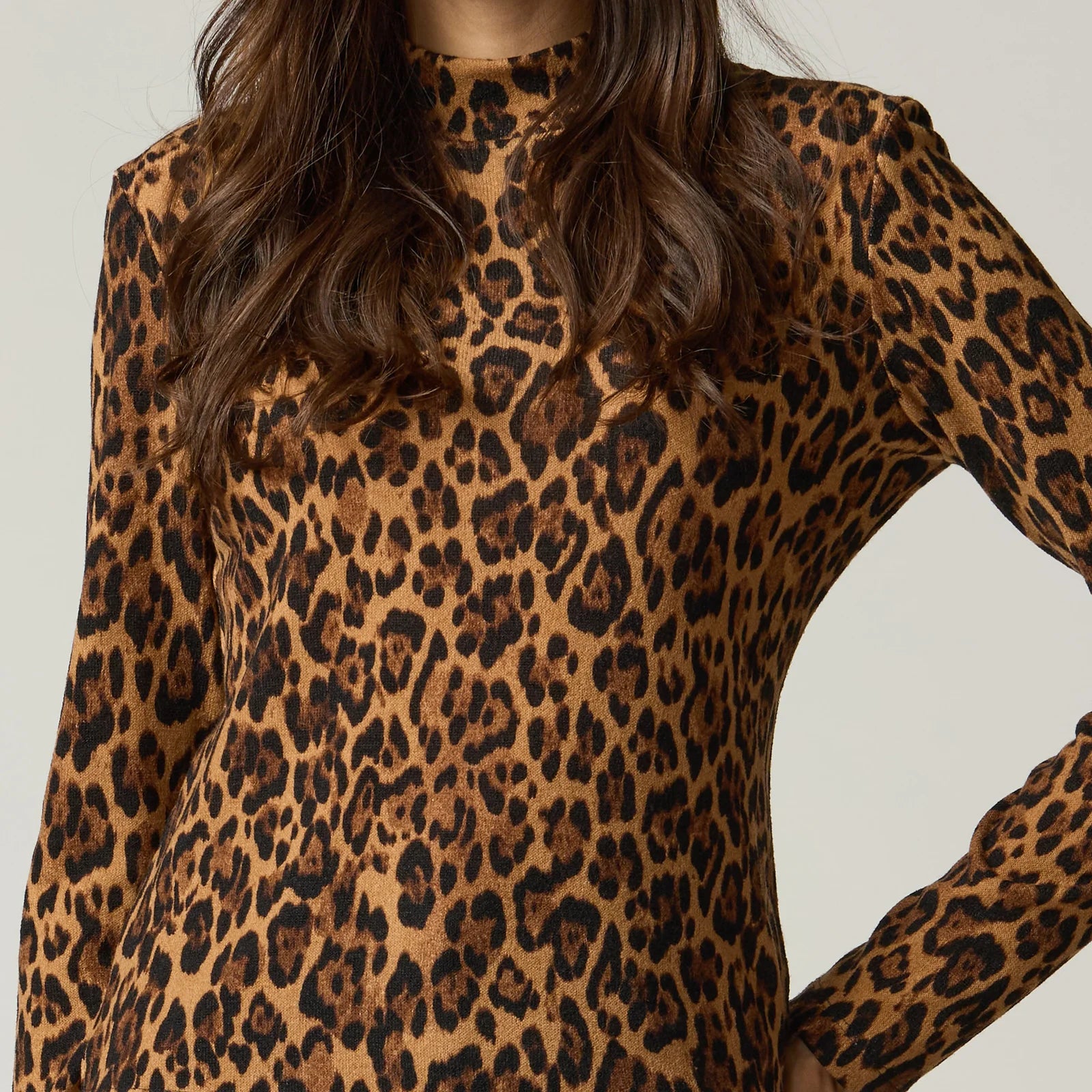 BLUSA CAMEL ESTAMPADA R22552