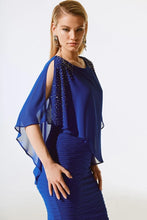 Cargar imagen en el visor de la galería, VESTIDO AZUL REY C/ESTOPEROL EN CAPA 243728

