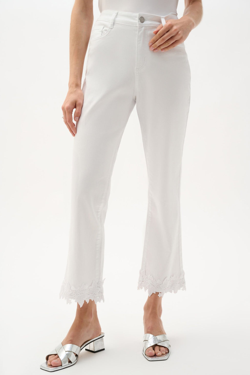 PANTALÓN JEANS BLANCO 262938