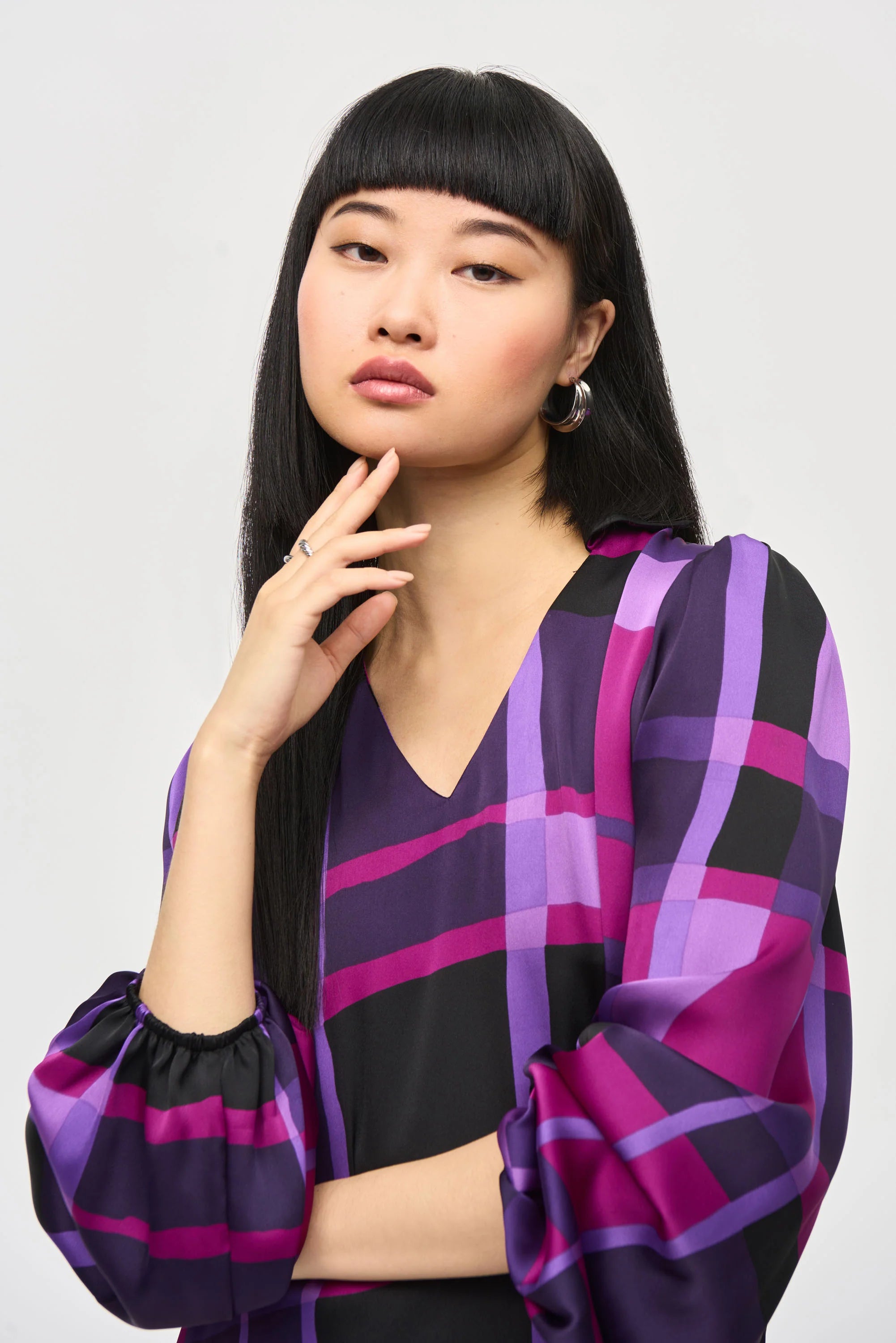 BLUSA UVA CUELLO V 243058