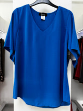 Cargar imagen en el visor de la galería, BLUSA AMARILLA/FIUSCHA/AZUL L37141

