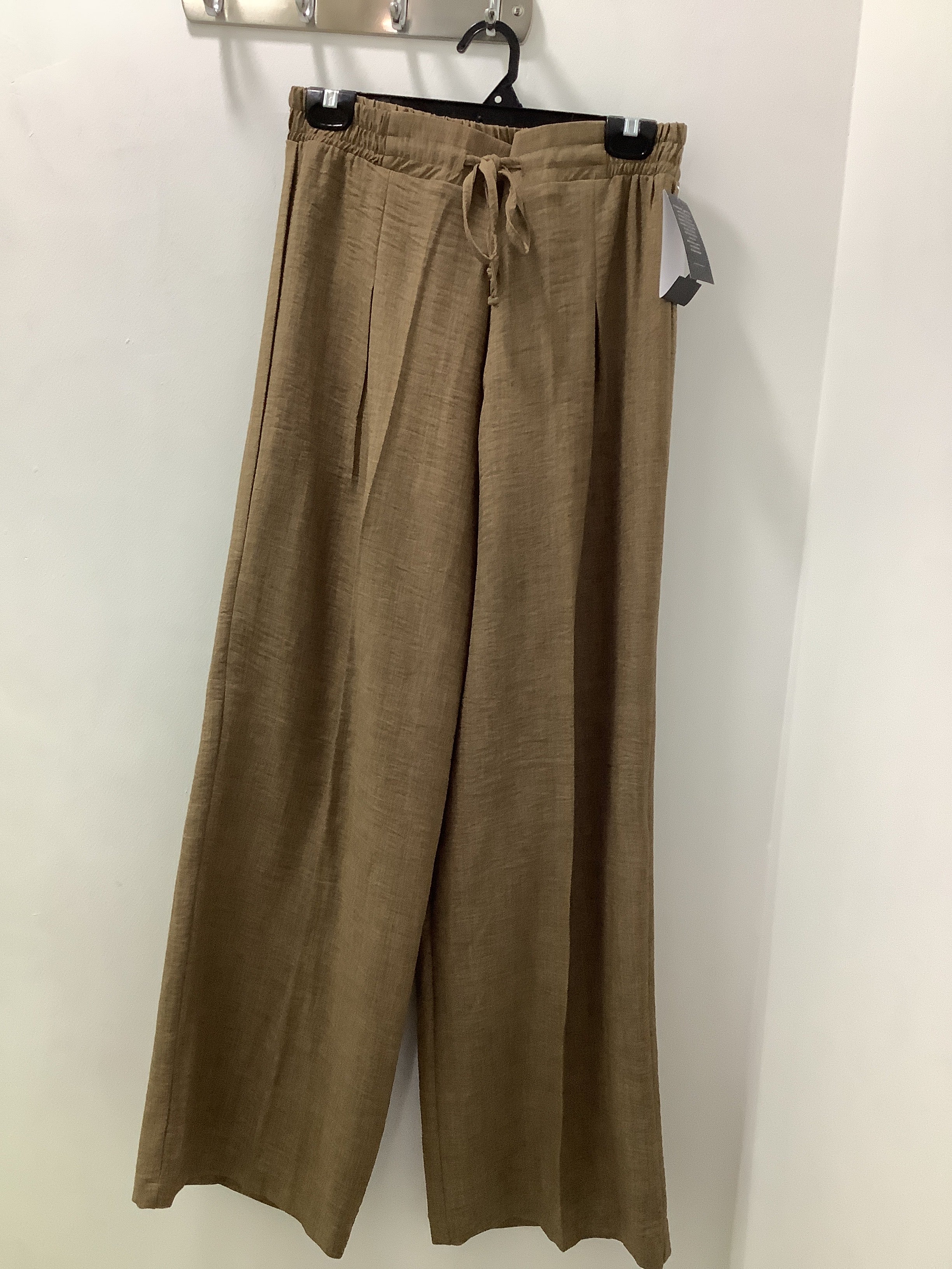 PANTALÓN NEGRO/CAFE L37170