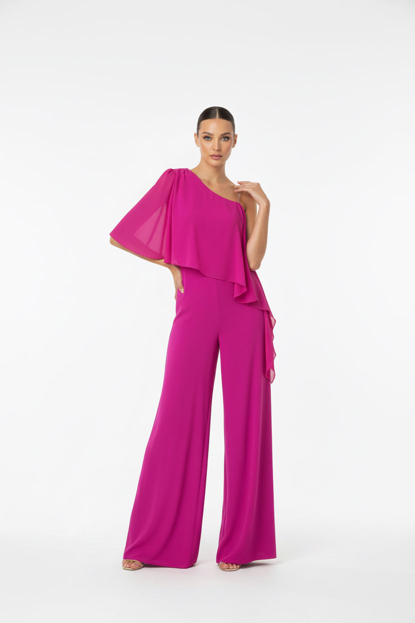 JUMPSUIT NEGRO/ROJO/BUGAMBILIA GASA 57194
