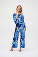 Cargar imagen en el visor de la galería, PANTALÓN AZUL ESTAMPADO 252138
