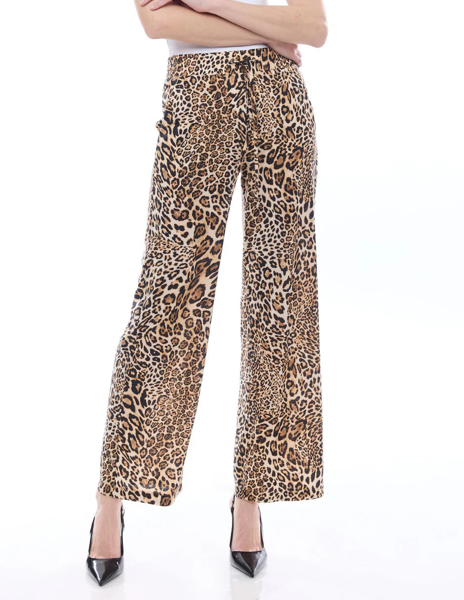 PANTALÓN BEIGE ANIMAL PRINT 225170
