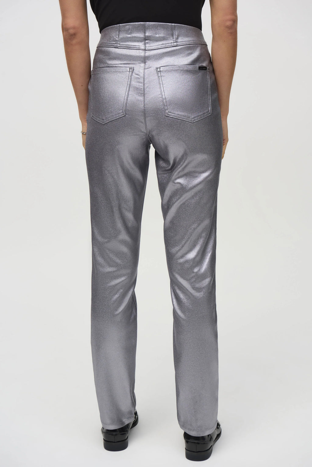 PANTALÓN GRIS METÁLICO 244952