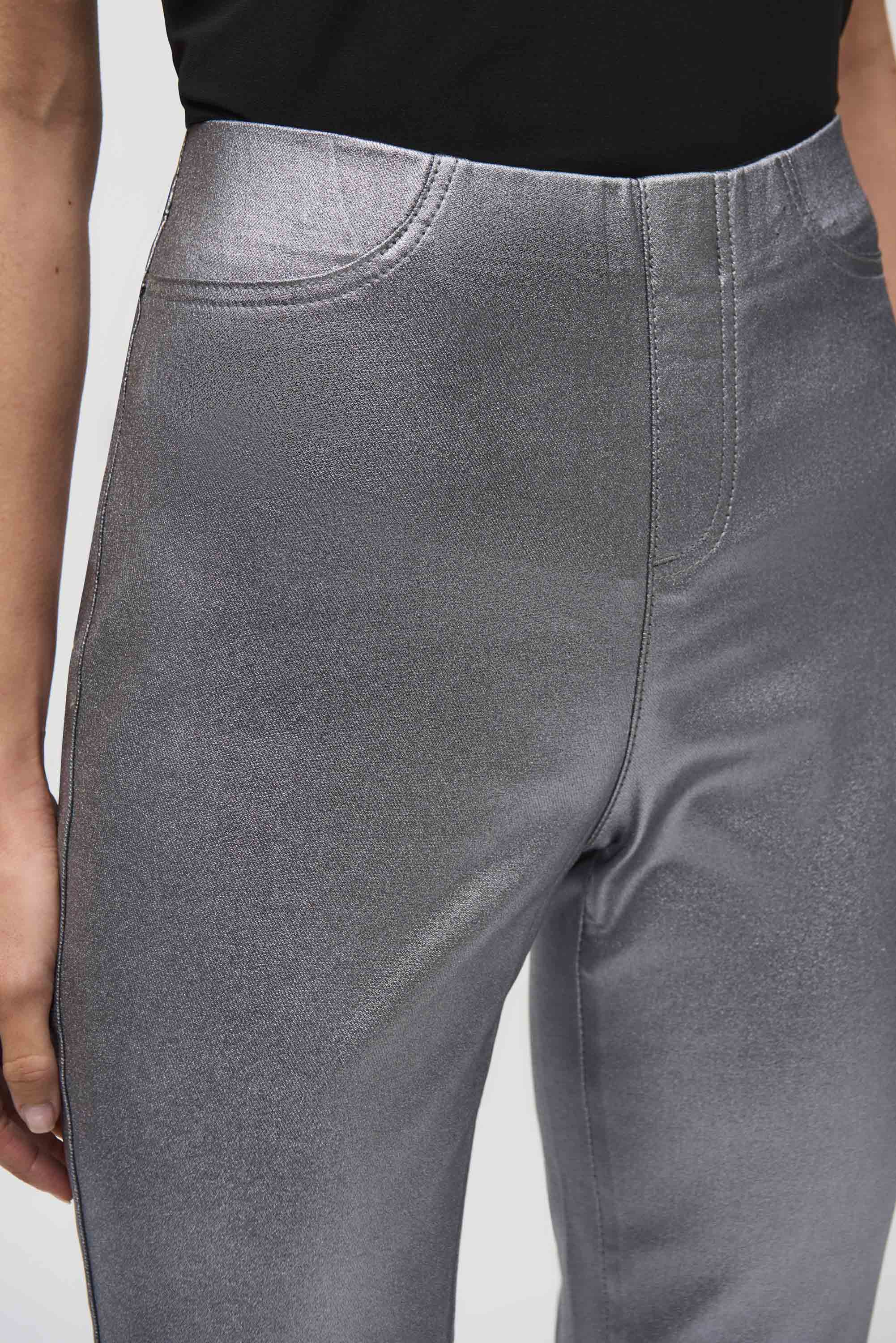 PANTALÓN GRIS METÁLICO 244952