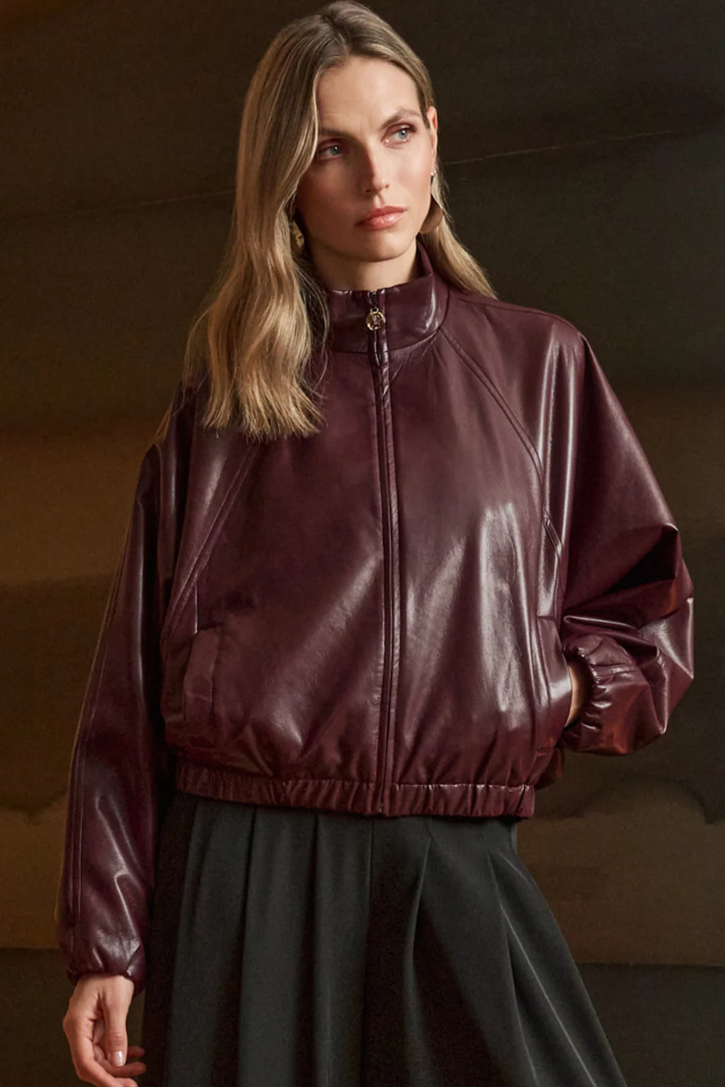 CHAQUETA VINO 263971